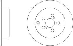 LPR T2038P - Disc frana - LPR-T2038P (LPRT2038P)