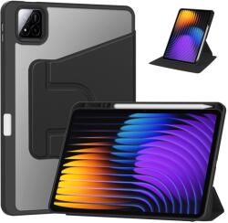  CRYSTAL FLEXI Husă tip carte pentru Xiaomi Pad 7 / 7 Pro / Pad 8 / Pad 8 Pro negru