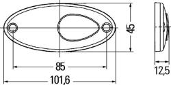 Hella Lumini Iluminare de pozitie, Demarcare, Piese Hella 2PS 964 295-061 (HELLA2PS964295061)