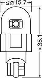OSRAM Lumini Iluminare interior Osram 921DRP-2BL (OSRAM921DRP2BL)