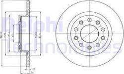 Delphi Frana disc Disc frana Delphi BG4315 - compatibil Alfa (DELPHIBG4315)