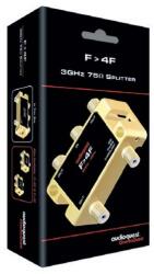 AudioQuest F-4F - 75 Ohm antenna kábel elosztó