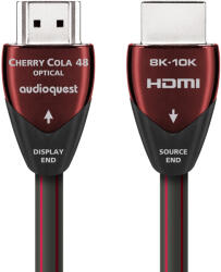 AudioQuest Cherry Cola Optikai HDMI 2.1 kábel 4K 120Hz (48Gb/s) - 10 m