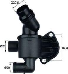 Mahle Sistem de racire motor Mahle TI 34 87 (MAHLETI3487)