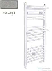 Radeco ROSA AD4-500/R 1060x550 törölközőszárítós radiátor, MERKURY 3 (metál világosszürke) színben (Radeco_ROSA_AD4_500_R_MERKURY3)