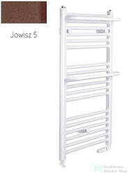 Radeco ROSA AD1-600/R 490x650 törölközőszárítós radiátor, JOWISZ 5 (matt barna) színben (Radeco_ROSA_AD1_600_R_JOWISZ5)