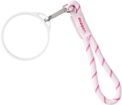 Dopper csuklópánt FEHÉR bögregyűrűvel - Cherry Pink (DP8952)