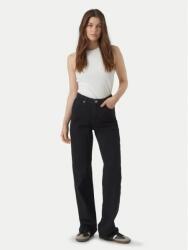 Vero Moda Fekete Egyenes Szárú Farmer Magas Derekú Pamut 30/30 6EA (10290541)