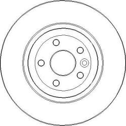 Delphi Frana disc Disc frana Delphi BG4947C - compatibil Land (DELPHIBG4947C)