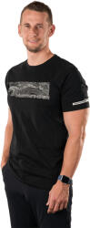 Northfinder Tricou turistic bărbătesc din organic cotton - AMAD black (108605-269-106)