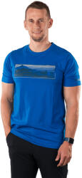 Northfinder Tricou de drumeție pentru bărbați din bumbac organic - BARTOLOM blue (108608-281-105)