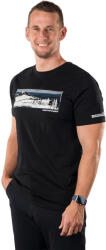 Northfinder Tricou de drumeție pentru bărbați din bumbac organic - BARTOLOM black (108608-269-103)