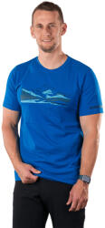 Northfinder Tricou bărbați din bumbac organic, croială regular BARTO blue (108606-281-105)