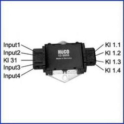 Hüco Modul aprindere Hüco 138055 - compatibil Audi, Ford, Vw (HUCO138055)