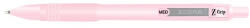 Zebra Golyóstoll ZEBRA Z-Grip 0, 27 mm írásvastagság pasztell pink (89187) - papir-bolt