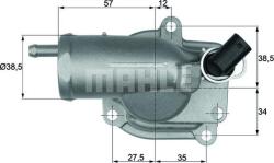 Mahle Sistem de racire motor Mahle TH 10 87 (MAHLETH1087)