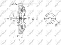 NRF Comanda ambreiaj Aerisitor NRF 49644 (NRF49644)