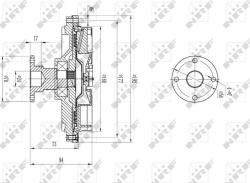 NRF Comanda ambreiaj Aerisitor NRF 49591 (NRF49591)