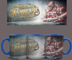  Legends of Ferrari bögre (Kék)
