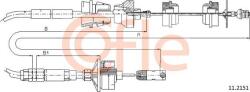 Cofle Comanda ambreiaj Cablu ambreiaj Cofle 11.2151 - compatibil Citroën (COFLE112151)