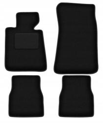 Wielganizator Autószönyegek Bmw 3 E30 1982-1994 Coupe-hoz Lux szett fekete 4 db