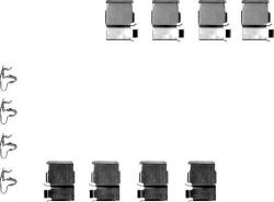 Textar Frana disc Componente, Accesorii frana Textar 82050200 - compatibil Toyota, Lexus, Mitsubishi, Hyundai (TEXTAR82050200)