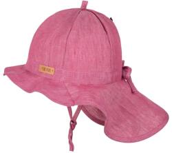 Pure Pure Pălărie ajustabilă din in - Fuchsia, Pure Pure