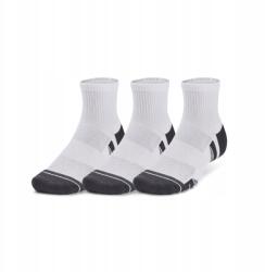 Under Armour Zokni Performance Tech Quarter fehér 42-46-es méret (1379510-100 PERFORMANCE TECH QR 3PAK)