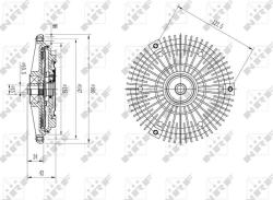 NRF Comanda ambreiaj Aerisitor NRF 49583 (NRF49583)