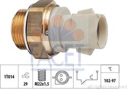 Facet Comutator, senzor Facet 7.5137 - compatibil 7001611 (FACET75137)