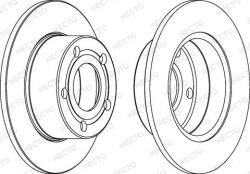 Ferodo Frana disc Disc frana Ferodo DDF321C (FERODODDF321C)