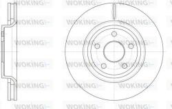 Delphi Frana disc Disc frana Delphi BG9121C - compatibil Dodge, Jeep (DELPHIBG9121C)