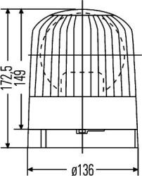 Hella Lumini Girofar, Piese Hella 2RL 007 552-001 (HELLA2RL007552001)