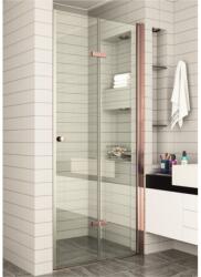 Inter Ceramic Стъклен параван за баня 114, сгъваем, розово злато 87х200 см или 97x200 см