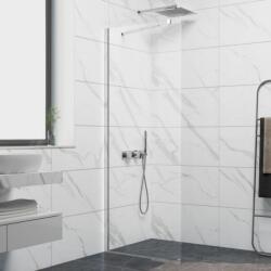 Inter Ceramic Параван за баня Кристина хром, стационарен, от 40х200 и 50х200 см