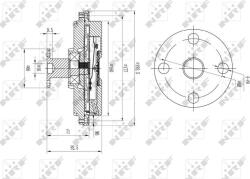 NRF Comanda ambreiaj Aerisitor NRF 49634 (NRF49634)