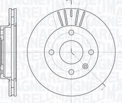Ferodo Frana disc Disc frana Ferodo DDF766C - compatibil Mazda, Ford (FERODODDF766C)