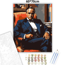  Don Corleone - számfestő készlet - 60×70 cm (Keret nélkül)