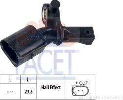 Facet Control al dinamicii de rulare Facet 21.0012 - compatibil Audi, Skoda, Seat, Vw (FACET210012)