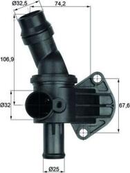 Mahle Sistem de racire motor Mahle TI 8 87 (MAHLETI887)