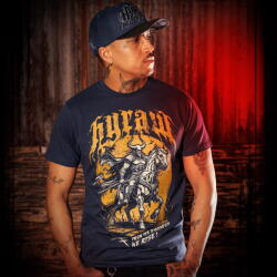 HYRAW tricou bărbați HYRAW - HELL RIDER - BLUE - 262TS05
