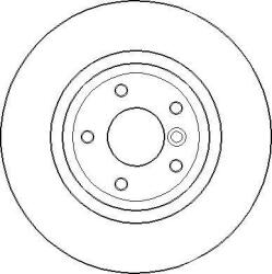 Delphi Frana disc Disc frana Delphi BG4766C - compatibil Land, Jaguar (DELPHIBG4766C)