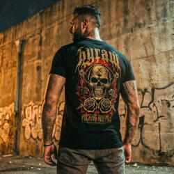 HYRAW tricou bărbați HYRAW - KNIVES & ROSES - 262TS08