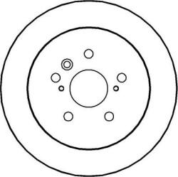 LPR Frana disc Disc frana LPR T2008P (LPRT2008P)
