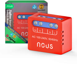 Nous Releu SMART NOUS B5Z Zigbee, 1 canal, monitorizare consum, control aplicatie, compatibil Alexa Google Assistan, protectie suprasarcina (B5Z) - rovo Cos de gunoi