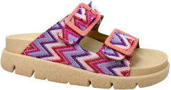 Dr Feet Papuci Dr Feet 16019 roz cu imprimeu - dama