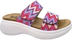 Dr Feet Papuci Dr Feet 21012 roz cu imprimeu - dama