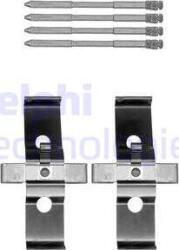 Delphi Frana disc Componente, Accesorii frana Delphi LX0548 - compatibil Audi, Vw (DELPHILX0548)