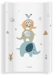 Klups Saltea de infasat bebe cu intaritura 70x47, 5 Klups 434 Elephants (00081981) - kidostore