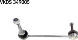 SKF Stabilizare, Rigidizare Bieleta antiruliu SKF VKDS 349005 - compatibil Porsche - SKF-VKDS 349005 (SKFVKDS349005)